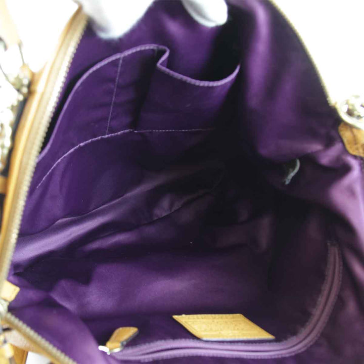 『USED』 
COACH コーチ 
 C1275-18641 トートバッグ 
レザー オレンジ