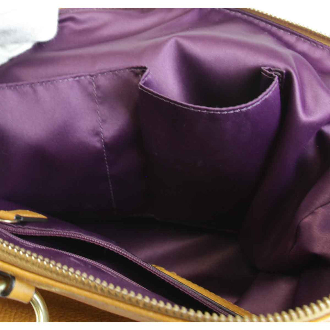 『USED』 
COACH コーチ 
 C1275-18641 トートバッグ 
レザー オレンジ