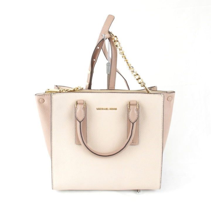 『USED』 
Michael Kors マイケルコース 
 ハンドバッグ 
レザー ピンク