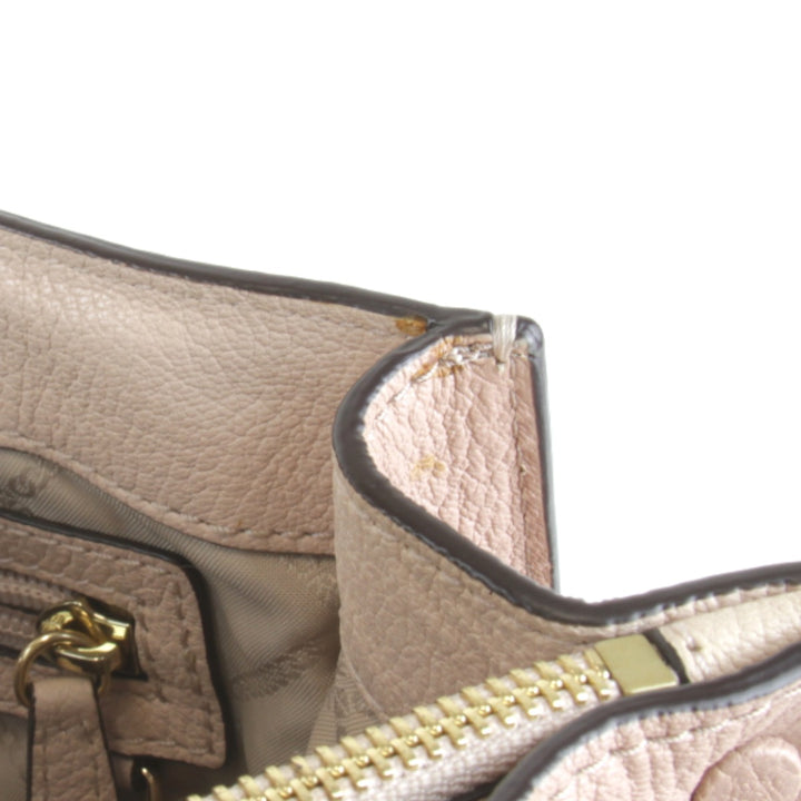 『USED』 
Michael Kors マイケルコース 
 ハンドバッグ 
レザー ピンク
