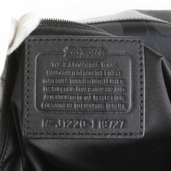 『USED』 
COACH コーチ 
 J1220-F19727 ショルダーバッグ 
キャンバス ブラック