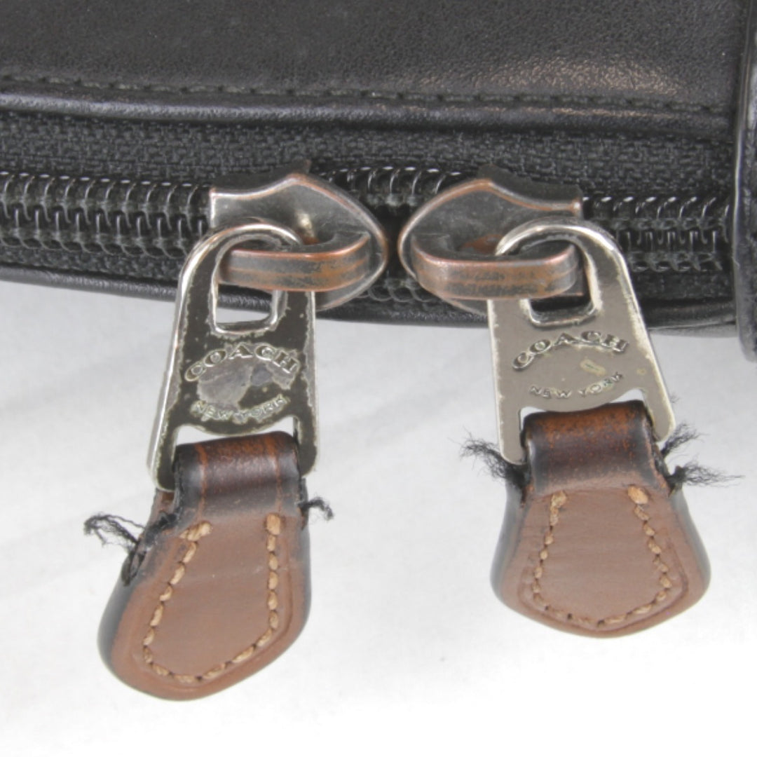 良品『USED』 
COACH コーチ 
 K1661-F56877 ボディバッグ 
レザー ブラック