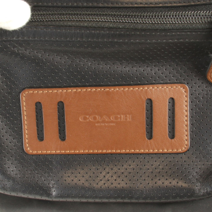 良品『USED』 
COACH コーチ 
 K1661-F56877 ボディバッグ 
レザー ブラック