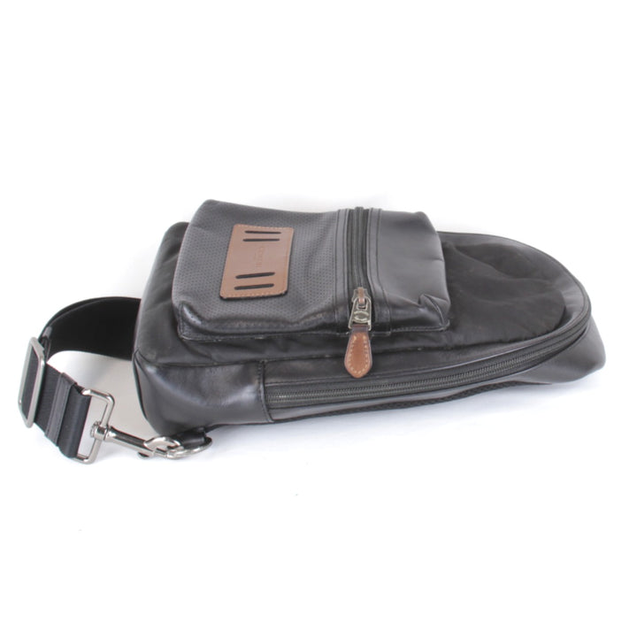 良品『USED』 
COACH コーチ 
 K1661-F56877 ボディバッグ 
レザー ブラック
