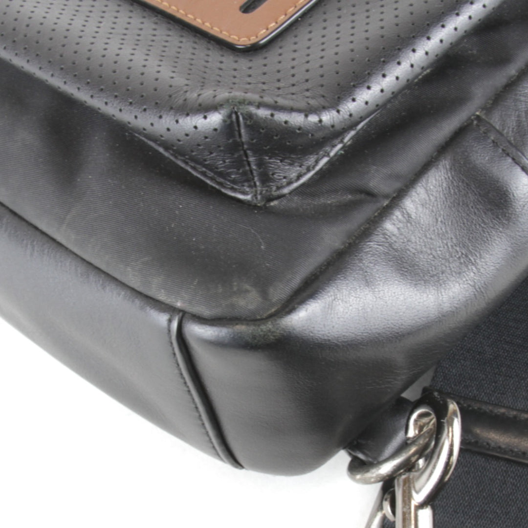 良品『USED』 
COACH コーチ 
 K1661-F56877 ボディバッグ 
レザー ブラック