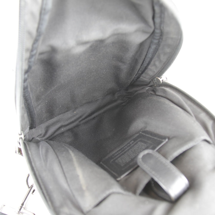 良品『USED』 
COACH コーチ 
 K1661-F56877 ボディバッグ 
レザー ブラック