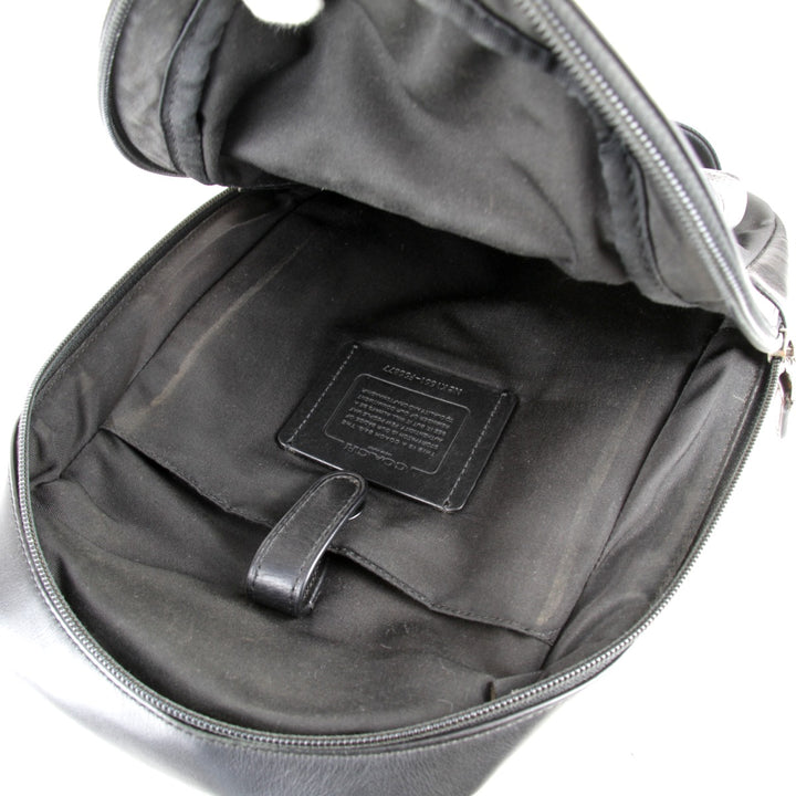 良品『USED』 
COACH コーチ 
 K1661-F56877 ボディバッグ 
レザー ブラック