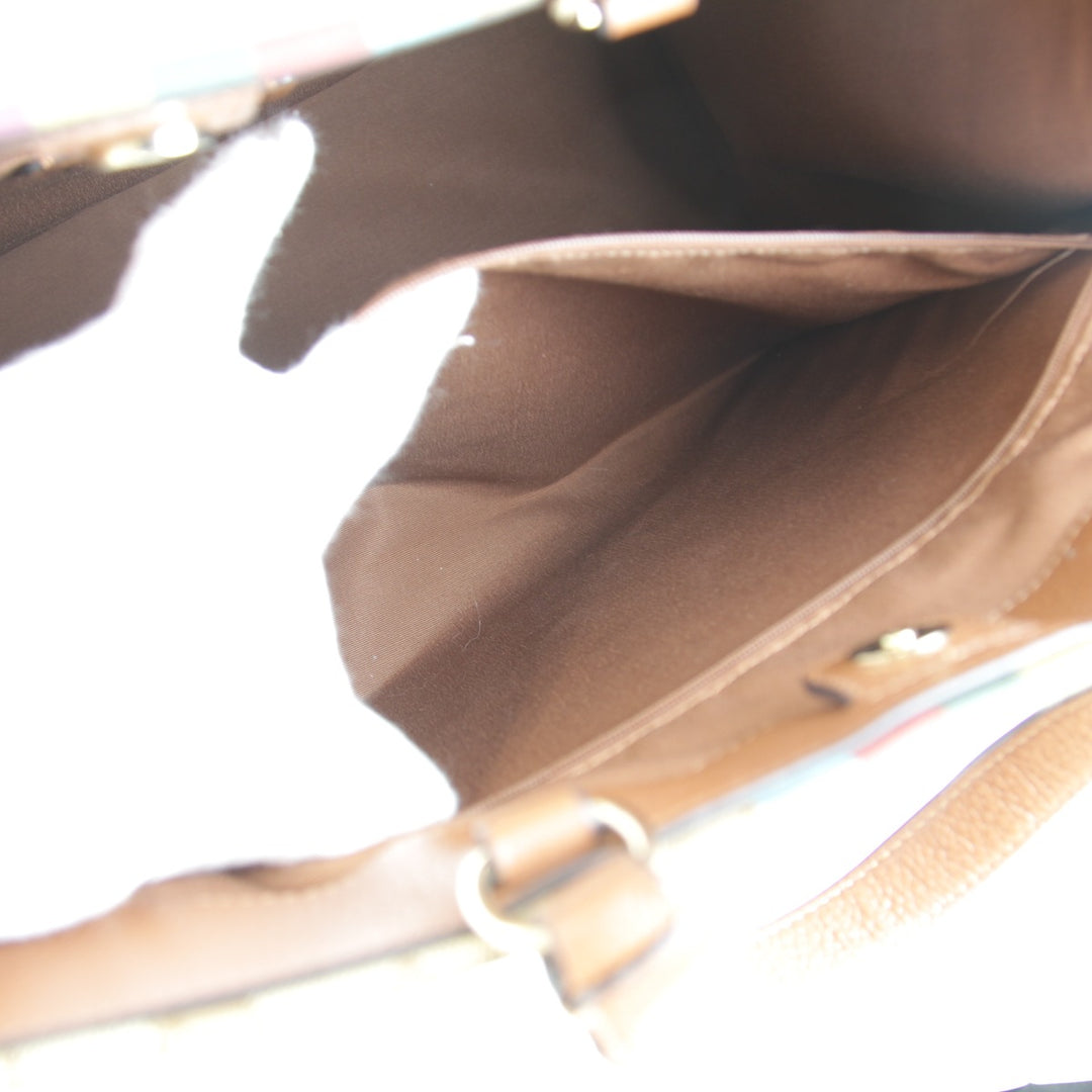 美品『USED』 
COACH コーチ 
 F2239-C5793 トートバッグ 
キャンバス ブラウン