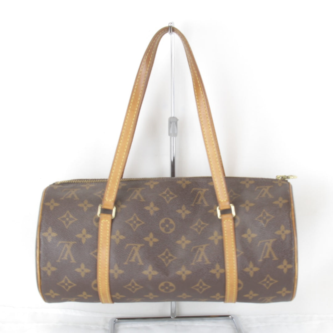 良品『USED』 
LOUIS VUITTON ルイ・ヴィトン 
 パピヨン30 ポーチ付 M51385 ハンドバッグ 
モノグラムキャンバス/レザー モノグラム かわいらしいドラム型 定番