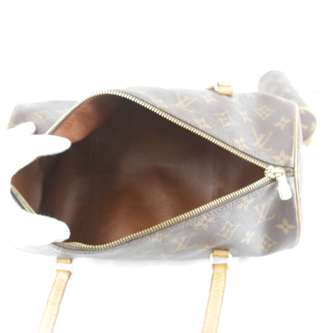 良品『USED』 
LOUIS VUITTON ルイ・ヴィトン 
 パピヨン30 ポーチ付 M51385 ハンドバッグ 
モノグラムキャンバス/レザー モノグラム かわいらしいドラム型 定番
