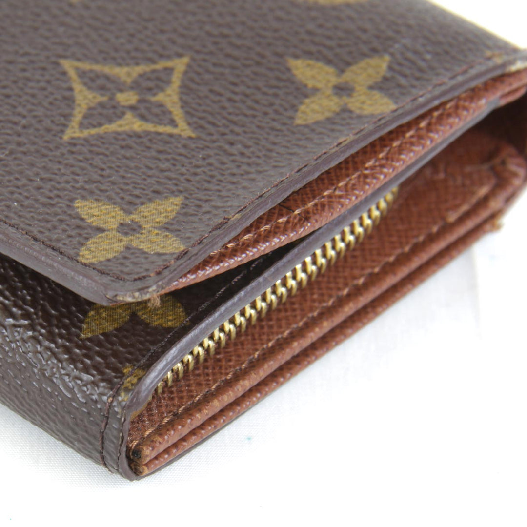 『USED』 
LOUIS VUITTON ルイ・ヴィトン 
 ポルトモネビエトレゾール  M61730 財布 
モノグラムキャンバス モノグラム