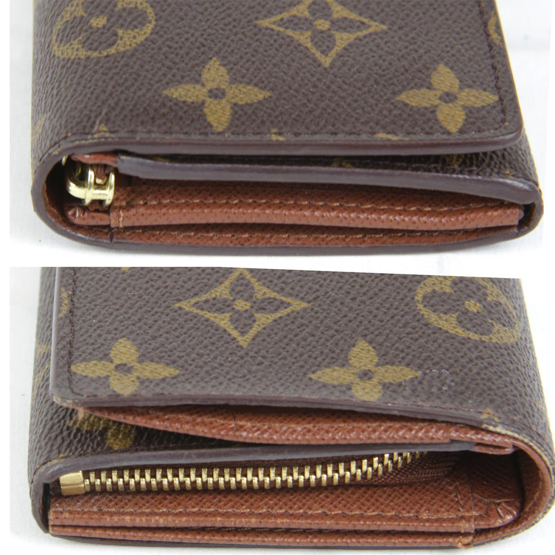 『USED』 
LOUIS VUITTON ルイ・ヴィトン 
 ポルトモネビエトレゾール  M61730 財布 
モノグラムキャンバス モノグラム