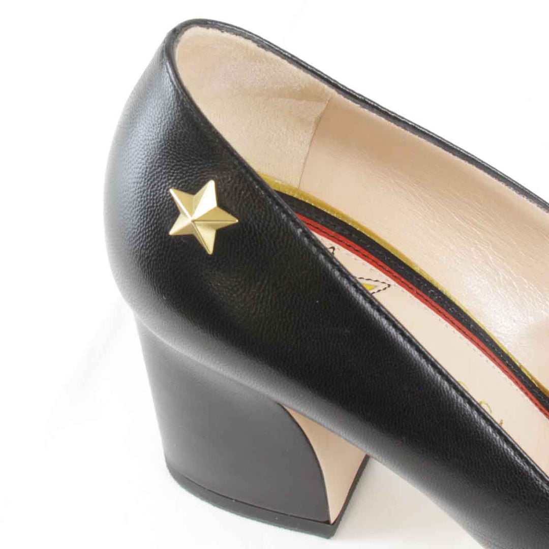 美品『USED』 
GUCCI グッチ 
 シェリーラインパンプス 34 1/2 パンプス 
レザー ブラック