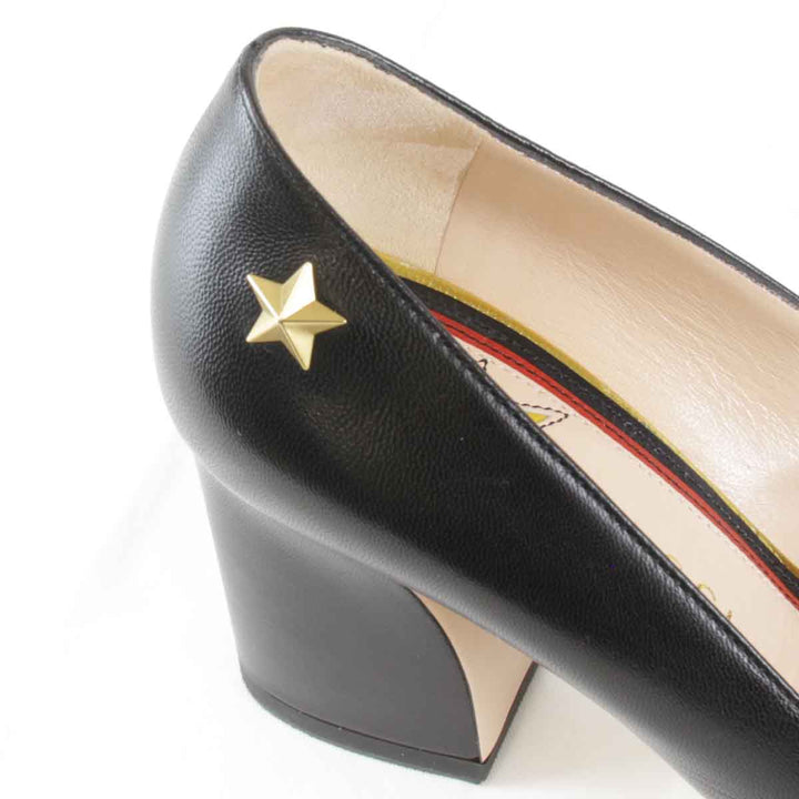 美品『USED』 
GUCCI グッチ 
 シェリーラインパンプス 34 1/2 パンプス 
レザー ブラック