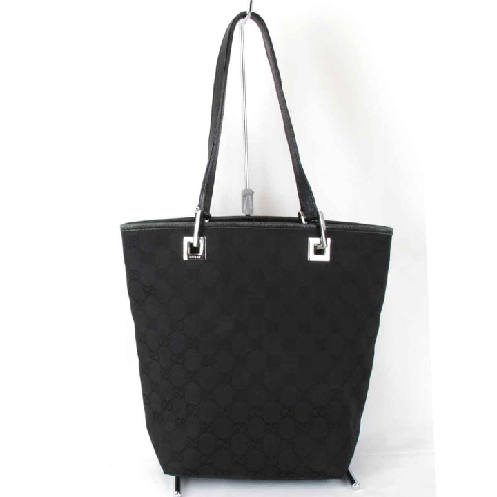 『USED』 
GUCCI グッチ 
 31244 002058 トートバッグ 
GGキャンバス ブラック