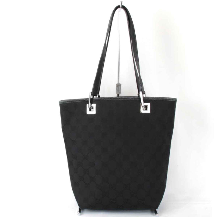 『USED』 
GUCCI グッチ 
 31244 002058 トートバッグ 
GGキャンバス ブラック