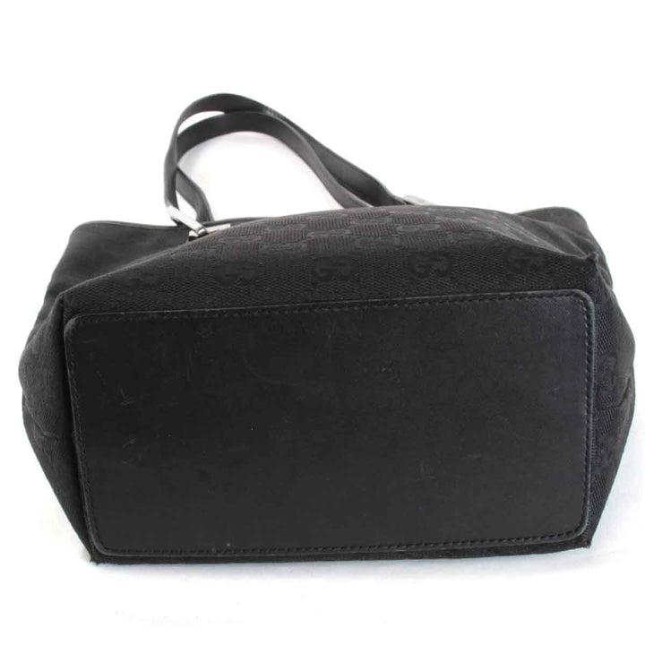 『USED』 
GUCCI グッチ 
 31244 002058 トートバッグ 
GGキャンバス ブラック