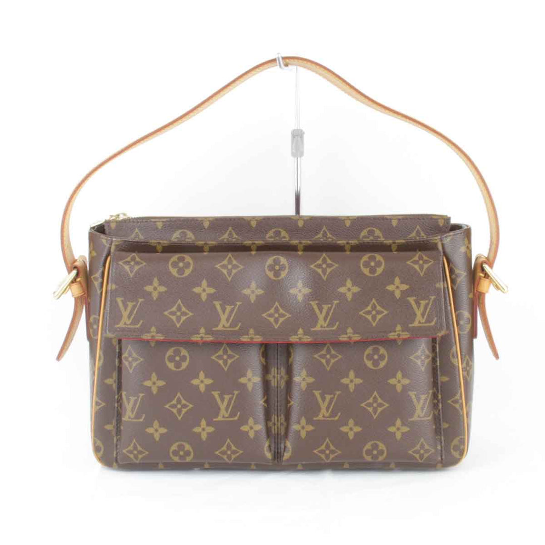 美品『USED』 
LOUIS VUITTON ルイ・ヴィトン 
 ヴィバ・シテGM M51163 ショルダーバッグ 
モノグラムキャンバス モノグラム