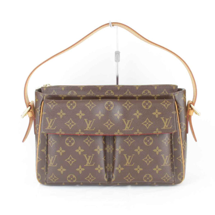 美品『USED』 
LOUIS VUITTON ルイ・ヴィトン 
 ヴィバ・シテGM M51163 ショルダーバッグ 
モノグラムキャンバス モノグラム