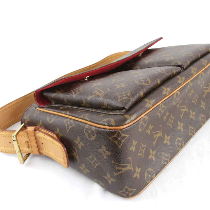 美品『USED』 
LOUIS VUITTON ルイ・ヴィトン 
 ヴィバ・シテGM M51163 ショルダーバッグ 
モノグラムキャンバス モノグラム