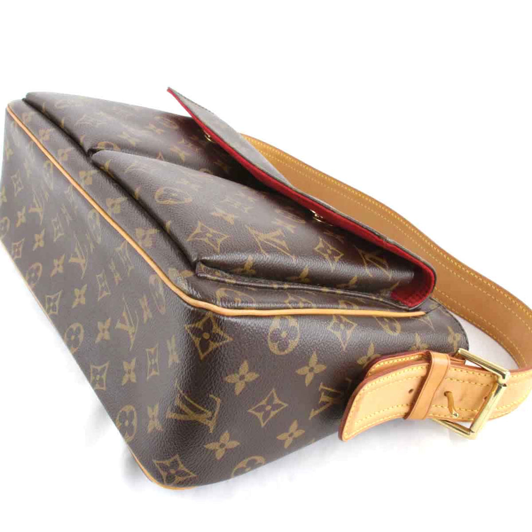 美品『USED』 
LOUIS VUITTON ルイ・ヴィトン 
 ヴィバ・シテGM M51163 ショルダーバッグ 
モノグラムキャンバス モノグラム