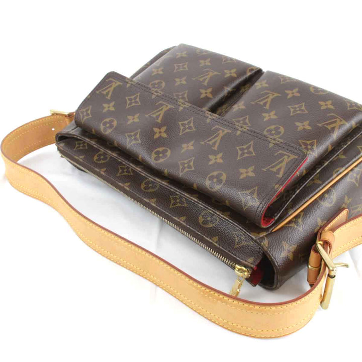 美品『USED』 
LOUIS VUITTON ルイ・ヴィトン 
 ヴィバ・シテGM M51163 ショルダーバッグ 
モノグラムキャンバス モノグラム