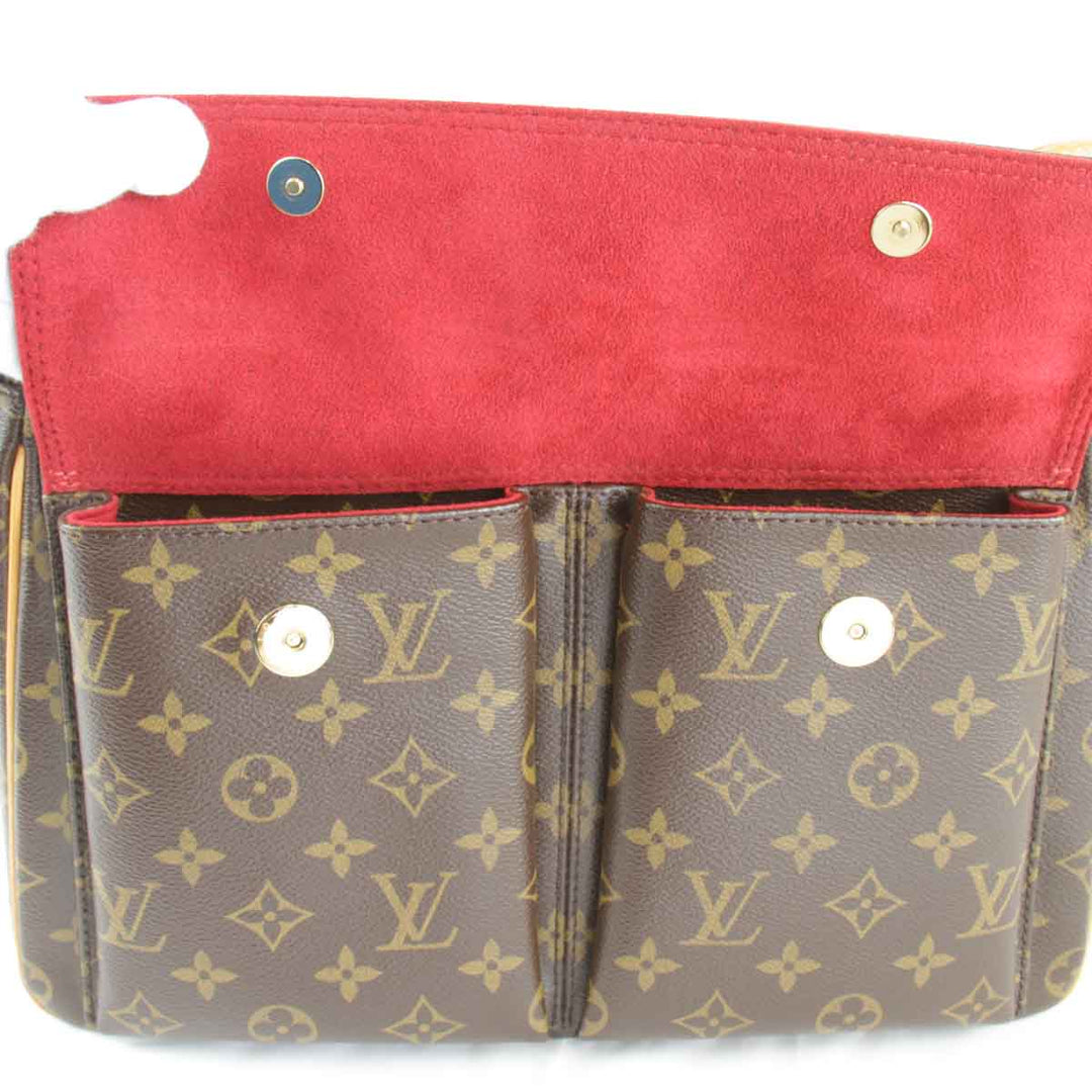 美品『USED』 
LOUIS VUITTON ルイ・ヴィトン 
 ヴィバ・シテGM M51163 ショルダーバッグ 
モノグラムキャンバス モノグラム