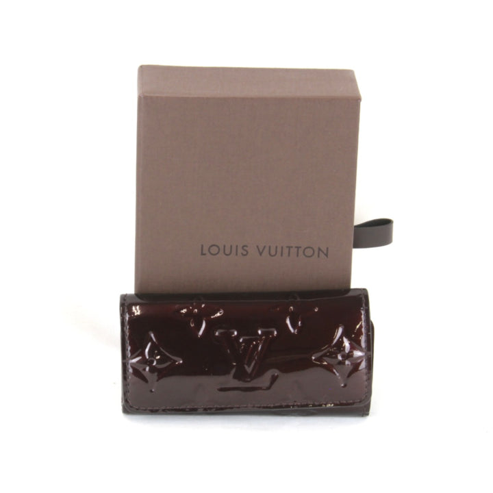 『USED』 
LOUIS VUITTON ルイ・ヴィトン 
 ミュルティクレ4 M93517 キーケース 
ヴェルニ アマラント