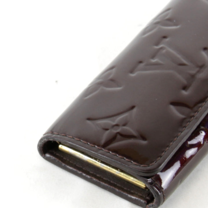 『USED』 
LOUIS VUITTON ルイ・ヴィトン 
 ミュルティクレ4 M93517 キーケース 
ヴェルニ アマラント