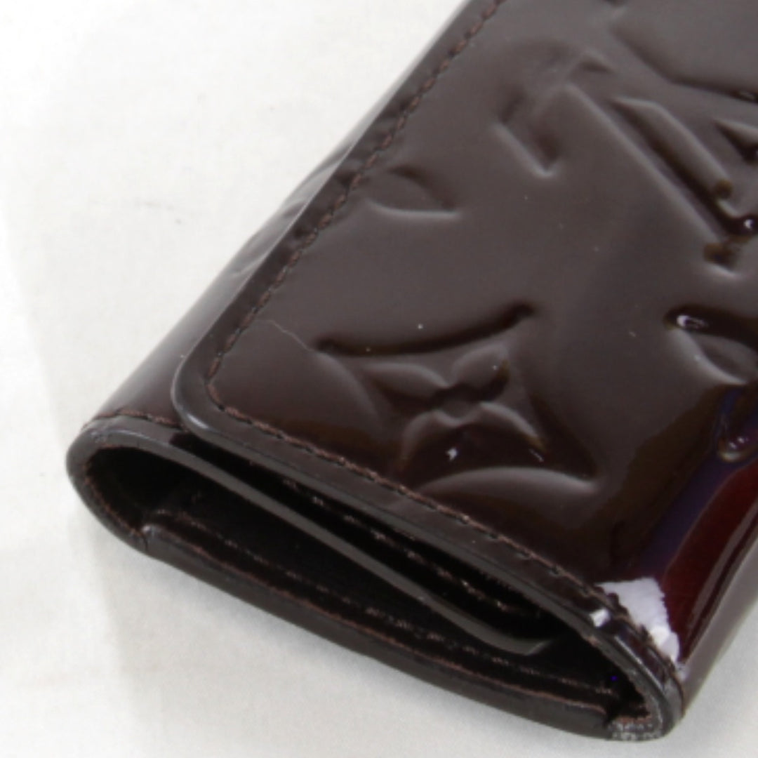 『USED』 
LOUIS VUITTON ルイ・ヴィトン 
 ミュルティクレ4 M93517 キーケース 
ヴェルニ アマラント