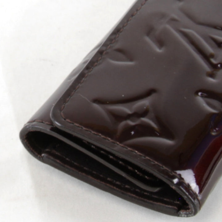 『USED』 
LOUIS VUITTON ルイ・ヴィトン 
 ミュルティクレ4 M93517 キーケース 
ヴェルニ アマラント