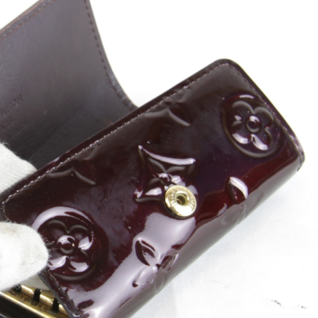 『USED』 
LOUIS VUITTON ルイ・ヴィトン 
 ミュルティクレ4 M93517 キーケース 
ヴェルニ アマラント