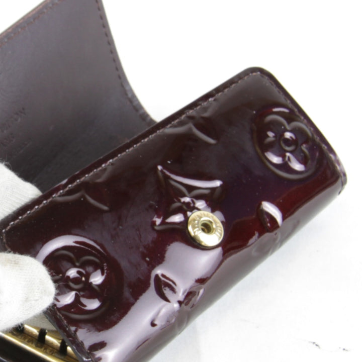 『USED』 
LOUIS VUITTON ルイ・ヴィトン 
 ミュルティクレ4 M93517 キーケース 
ヴェルニ アマラント