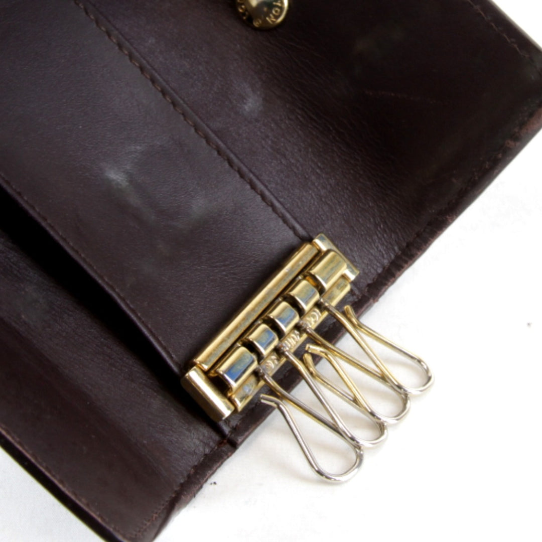 『USED』 
LOUIS VUITTON ルイ・ヴィトン 
 ミュルティクレ4 M93517 キーケース 
ヴェルニ アマラント