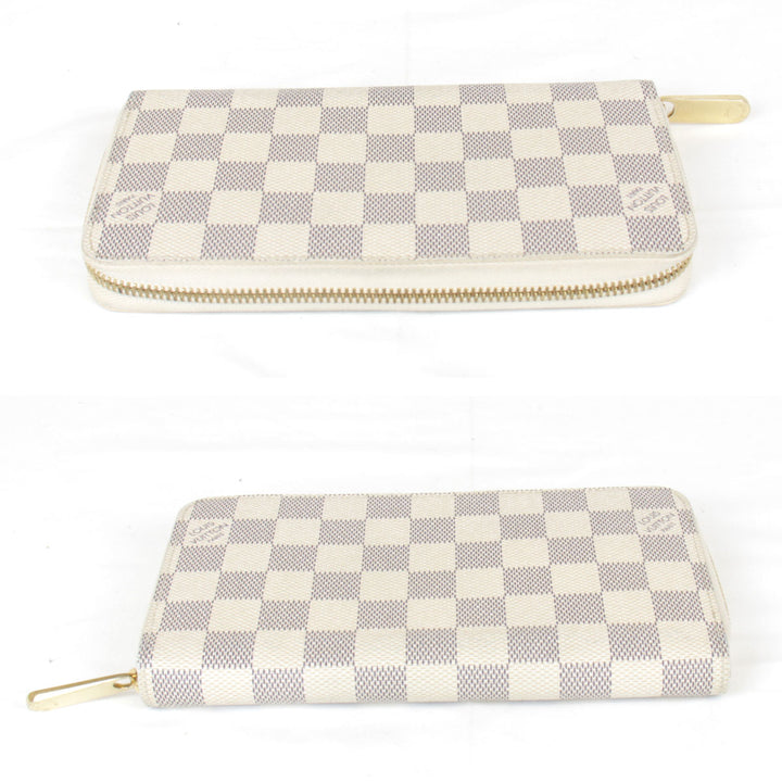 美品『USED』 
LOUIS VUITTON ルイ・ヴィトン 
 ジッピーウォレット N41660 長財布 
ダミエアズールキャンバス ダミエアズール