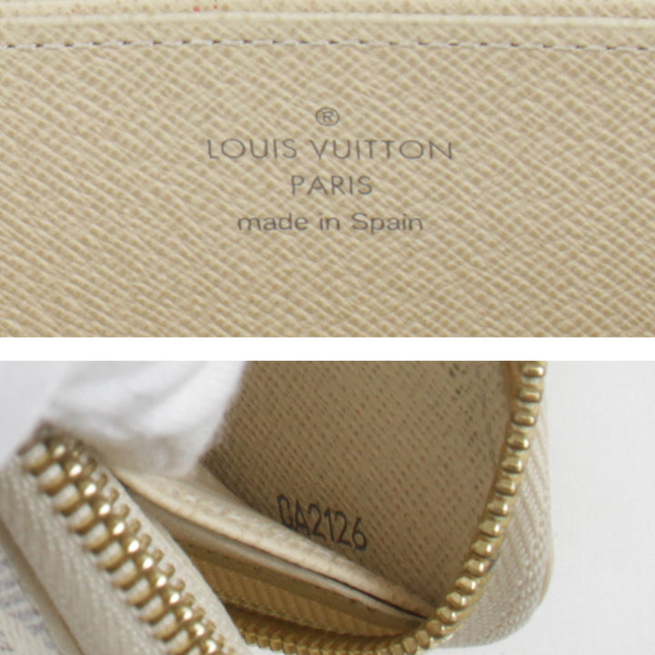 美品『USED』 
LOUIS VUITTON ルイ・ヴィトン 
 ジッピーウォレット N41660 長財布 
ダミエアズールキャンバス ダミエアズール