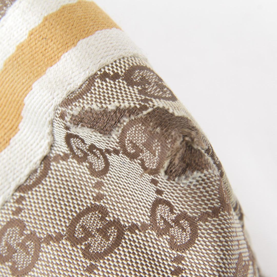 『USED』 
GUCCI グッチ 
 シェリーライン ミニハンドバッグ チャーム付き 139261・213048 ハンドバッグ 
GGキャンバス ベージュ