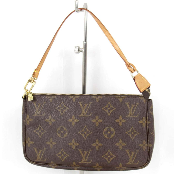 美品『USED』 
LOUIS VUITTON ルイ・ヴィトン 
 ポシェットアクセソワール M51980 アクセサリーポーチ 
モノグラムキャンバス モノグラム