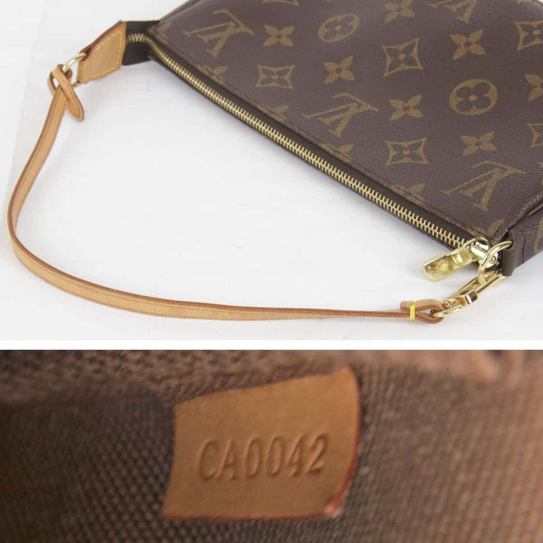 美品『USED』 
LOUIS VUITTON ルイ・ヴィトン 
 ポシェットアクセソワール M51980 アクセサリーポーチ 
モノグラムキャンバス モノグラム