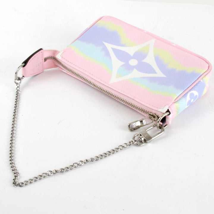 美品『USED』 
LOUIS VUITTON ルイ・ヴィトン 
 エスカル ミニポシェットアクセソワール M69269 アクセサリーポーチ 
PVCコーティングキャンバス パステルマルチカラー