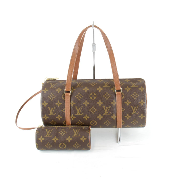 良品『USED』 
LOUIS VUITTON ルイ・ヴィトン 
 パピヨン30 M51365 ハンドバッグ 
モノグラムキャンバス ブラウン