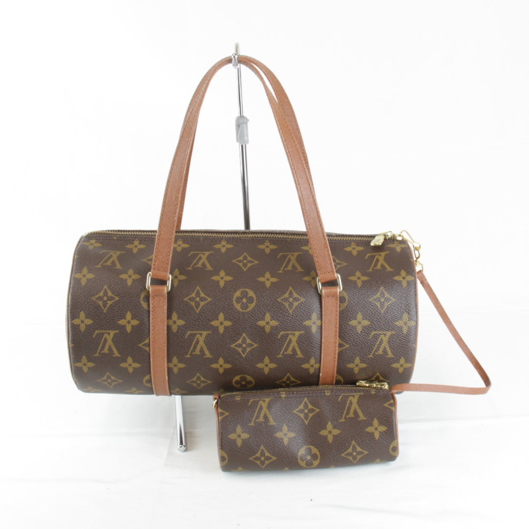良品『USED』 
LOUIS VUITTON ルイ・ヴィトン 
 パピヨン30 M51365 ハンドバッグ 
モノグラムキャンバス ブラウン