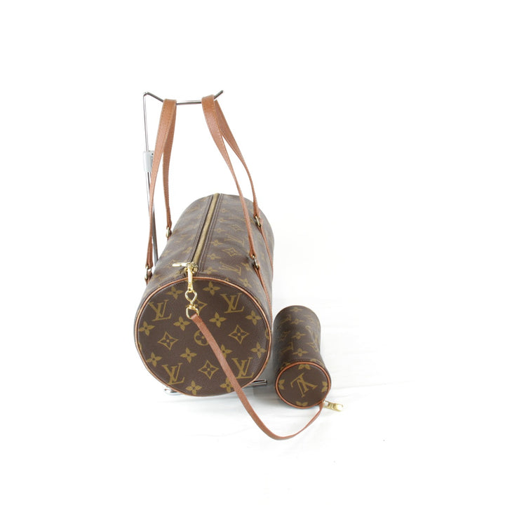 良品『USED』 
LOUIS VUITTON ルイ・ヴィトン 
 パピヨン30 M51365 ハンドバッグ 
モノグラムキャンバス ブラウン