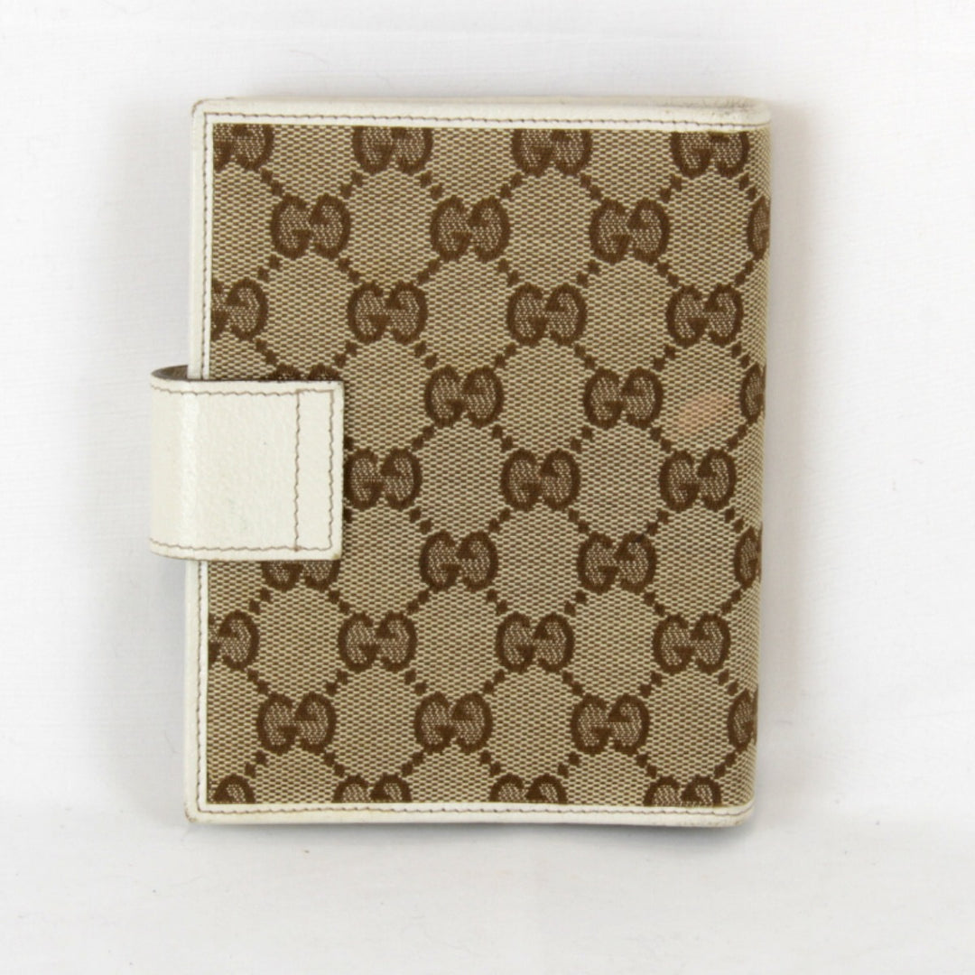 『USED』 
GUCCI グッチ 
 115240・0416 手帳カバー 
GGキャンバス ブラウン