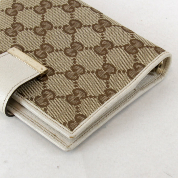 『USED』 
GUCCI グッチ 
 115240・0416 手帳カバー 
GGキャンバス ブラウン