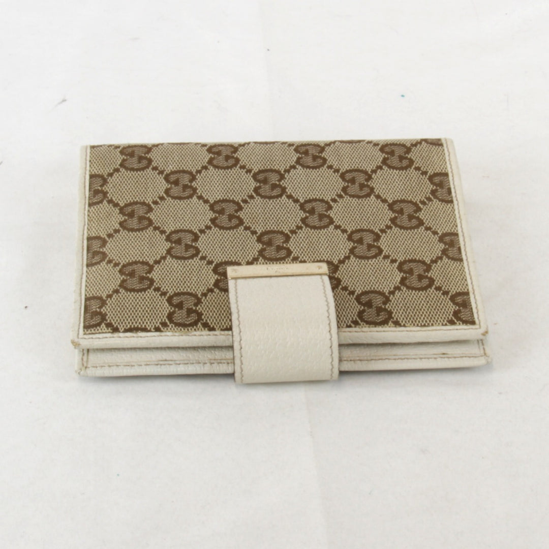 『USED』 
GUCCI グッチ 
 115240・0416 手帳カバー 
GGキャンバス ブラウン