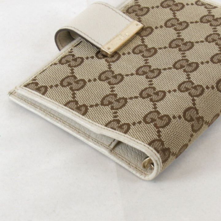 『USED』 
GUCCI グッチ 
 115240・0416 手帳カバー 
GGキャンバス ブラウン