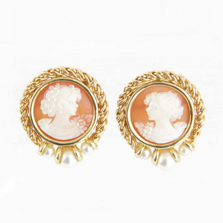 美品『USED』 K18 
イヤリング
 12.2g