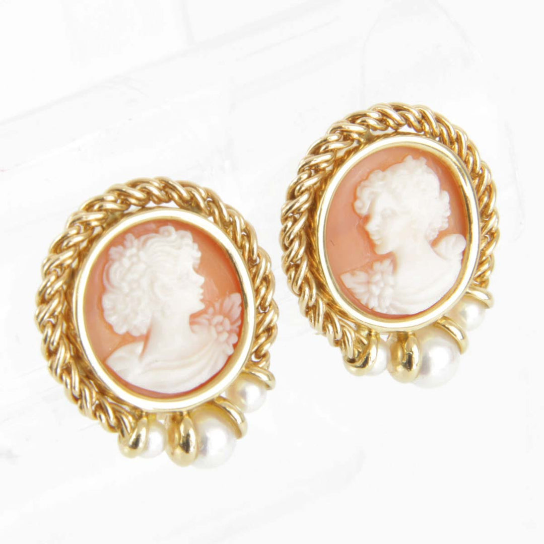 美品『USED』 K18 
イヤリング
 12.2g
