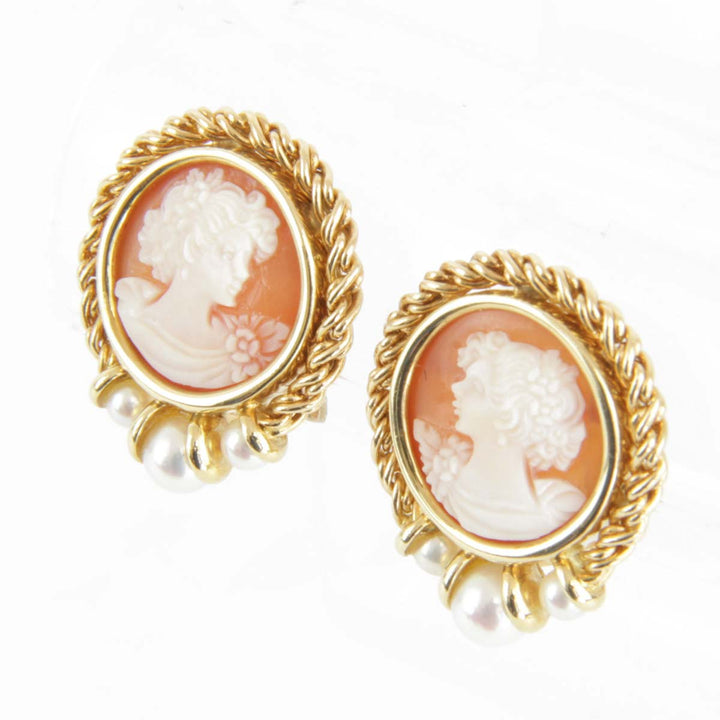 美品『USED』 K18 
イヤリング
 12.2g